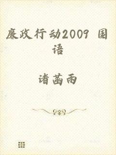 廉政行动2009 国语